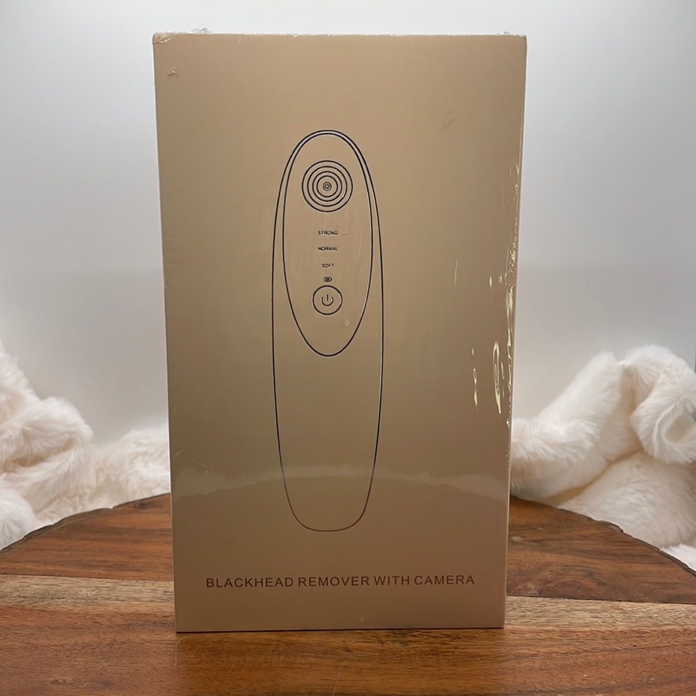 Blackhead Remover Pore Vacuum Electric Facial Pore Cleaner with Camera NIB